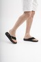 Men's Flip Flops Sports Slippers Ss001-0588 Black - 5
