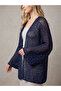 Sequined Mesh Women's Cardigan – Fits Sizes 38-42 - Cotton Koton Stylish and Lightweight Design