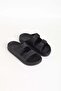 Women's Black Eva Beach Slippers with Buckle Detail 23706 - 2