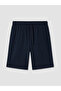 Giyçık Storeden Indigo Standard Fit Men's Shorts Pajama Set - 3