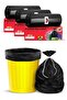 30-Gallon (65x95cm), 60 Pcs (20x3 Rolls), Oxo-Biodegradable Premium Garbage Bag