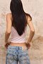 Halter yaka t-shirt - 5