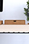 Desna Single-Drawer Cabinet - Cherry |   34 cm Length X 12.1 cm Depth X 7.2 cm Height | - 8