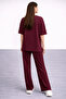 Women's Oversize 2-Piece Set 100% Cotton Comfortable Fit Casual Style - 3