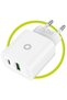 1xUSB-A + 1xUSB-C PD 20W Alb - 7
