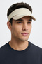 Unisex Dark Beige Zipper Detailed Outdoor Sports Cap Hat |   Adjustable Casual Model - 8