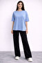 -Women's Oversize Minimal 2-Piece Set 100% Cotton Soft Touch Comfortable Combination
