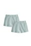 Double-Layered Girls' Boxer Shorts 2-9 Years Mint Green