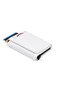 Women's Mechanized Card Holder and Wallet - White - 3
