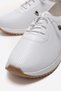 Women's Needle Printed Casual Shoes White Skin - 3
