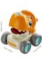 Dinosaur Push & Go Car Toys Pack of 4 | Lights & Music Cute Kids Toy - 3