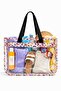 Aura Transparent Beach Bag – Large Size, Water-Resistant, High Volume, Suitable for Daily and Beach Use Tote Bag
