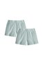Double-Layered Girls' Boxer Shorts 2-9 Years Mint Green - 2