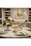 Golden Pearl Elegance Fruit Bowl 25×13cm - 2