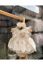 Lily Co Light Beige Baby Girl Jumpsuit
