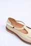 Laceless Belt Buckled Jurdan Taban Genuine Leather Daily 332-26121 Women's Shoes - 9