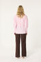 Rose Detailed Striped Shirt - 6
