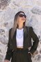 Khaki Linen Buttoned Short Jacket