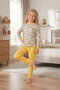 Girl's 100% Cotton Pajama Set 4-11 Years 12628 - 2