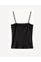 Lace Detail Night Strap Crop Top - 4