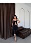 Women's Stretchy Lined Lace Asymmetrical Skirt - 3