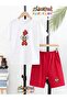 Şaşkin Horoz Printed Top and Shorts/T-Shirt Two-Piece Summer Children's Set