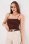 Women's Rope Strap Gloplu Crop Athlete Top 260462 - - 4