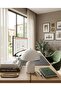 أباجورة بيضاء بتصميم روبي مانتار 25 سم - 5