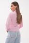 Women's Long Sleeve Shirt with Gathered Front Detail 260493 - - 5