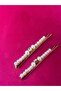 Milena Istanbul Pearl and Stone Double Hairpin Set - 3