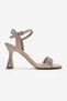 Women's Bow Tie Stone Heeled Sandals Ten Zra - 2