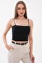 Women's Rope Strap Gloplu Crop Athlete Top 260462 -