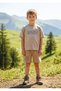 Boy's Shorts Set Summer Cotton Printed T-Shirt Shorts Set Comfortable Fit Casual Sports Combination - 5