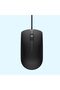 USB Optical Mouse, Wired Plug & Play, Black - 3