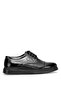 Elit 26Yslros01R Men's Genuine Leather Casual Shoes Black - 2