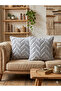 Soft Embossed Textured 2-Piece Cushion Cover Bohemian Punch Sofa Cover Pillowcase , Cushion - 5