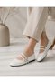 Lora Women's Double-Strapped Buckle Ballerina Shoes – Casual, Comfortable, Stylish Ballerinas - 2
