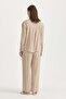 Low Sleeve Basic Modal Shirt Mink - 4