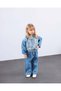 Girl's Beaded Embroidered Denim Set