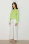 Basic Crop Cotton Shirt Pistachio Green - 3