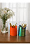 Modern Design Pen Holder & Organizer – Organic Pla Material, Stylish Decorative Desk Organizer - 3