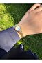 Minimal Round Metal Cord Women's Wristwatch - 4