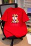 Oversize Kids Teen T-Shirt 100% Cotton Printed Comfortable Fit Casual Stylish T-Shirt