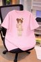 Oversize Kids Teen T-Shirt 100% Cotton Printed Comfortable Fit Casual Stylish T-Shirt