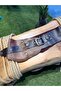 Western Aurenza Dual Tone Design Genuine Leather Belt - Boho Chic Style - 5