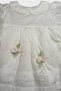 Baby Girl Special Occasion Dress with Ribbon Embroidery and Rose Detail Luxury Gift Box Set - 5 Pieces - 5