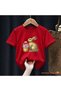 Basket Egg Rabbit Printed 100% Kids Unisex T-Shirt 5 6 -7 8-9 10 -11 12 Years Old