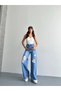 Trend Iconic Design Wide Leg Jean with Ripped Details - Iconic Wide Leg Jean Ripped Detail - 3