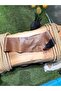 Valora Double Color Tan & Bitter Brown Genuine Leather Design Belt - 4