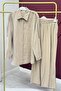 1055 Self-Striped Trouser Suit - 2